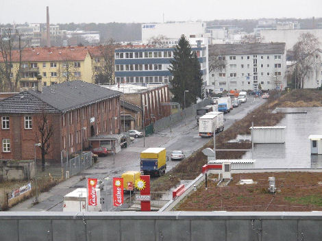 Schleussner Straße und Brandweinmonopol